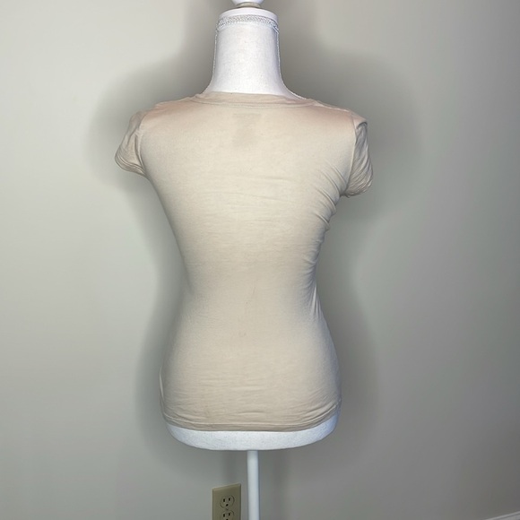 Express Elegant Black and Gold Floral Women's Top with Sequins - Picture 3 of 8